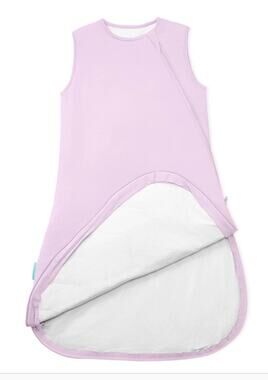 PurComfy NEW Toddler Sleep Sack 1.0 TOG 2-4T XL Bamboo Viscose Lilac